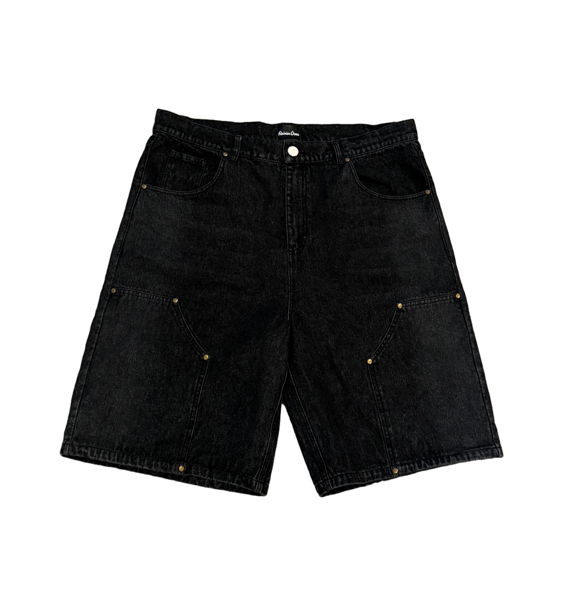 WASHED WORK JORTS